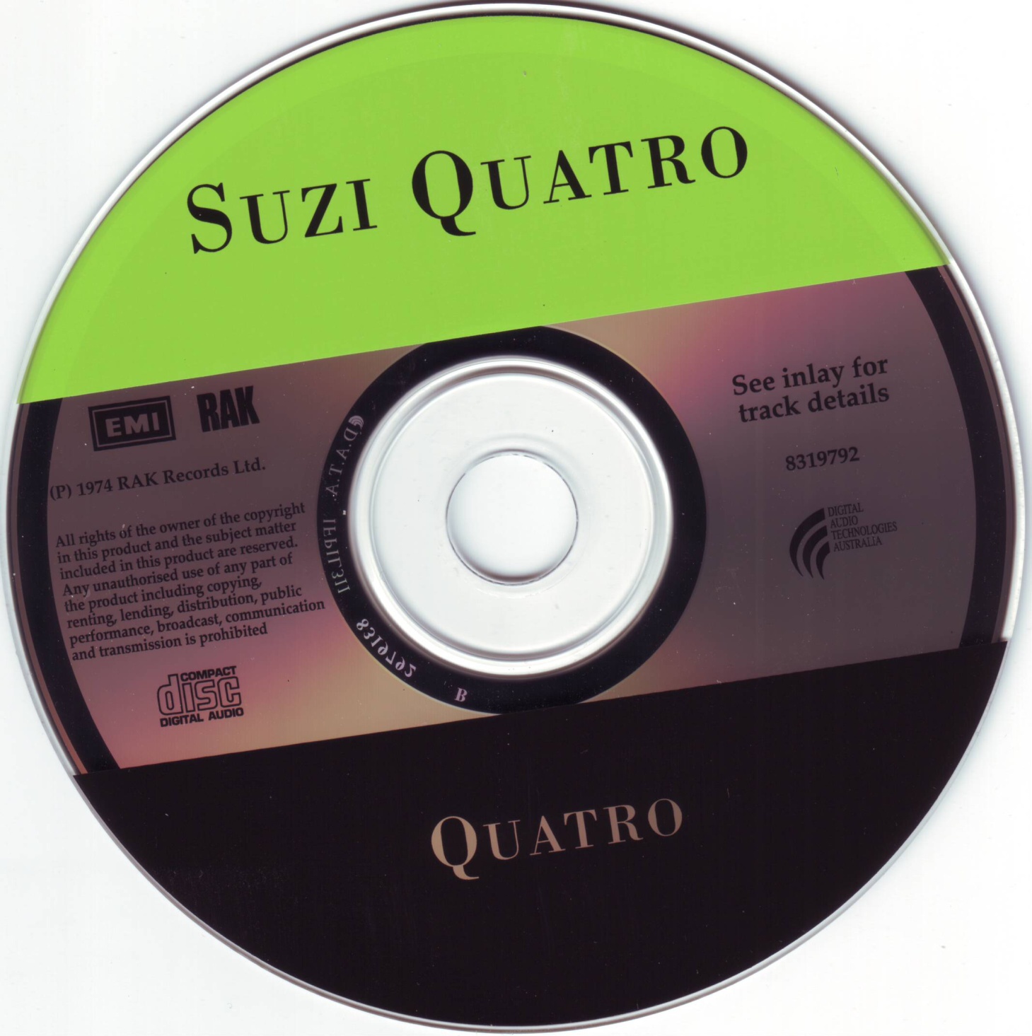 Suzi Quatro  Quatro cd 