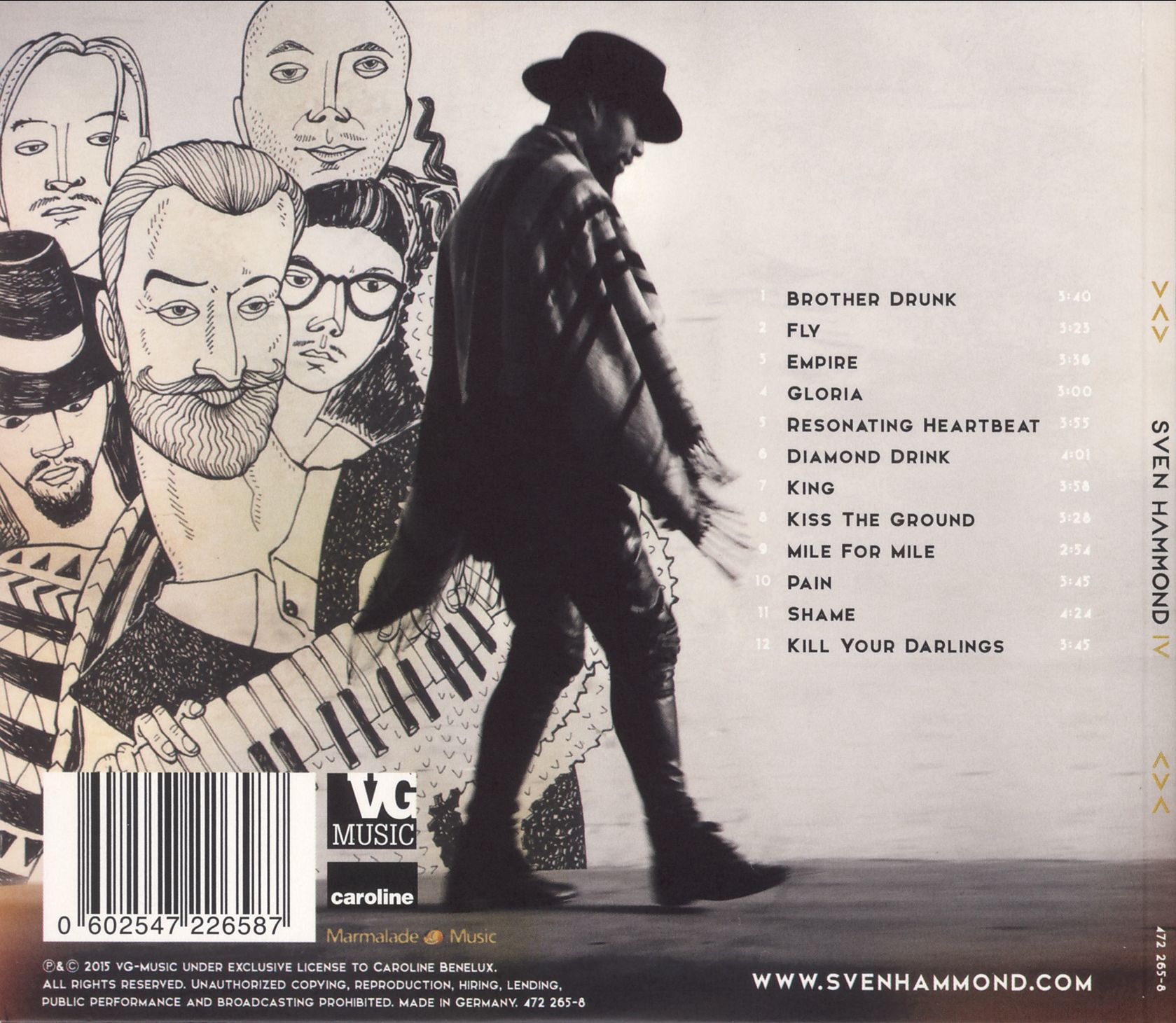 Sven Hammond  IV back 