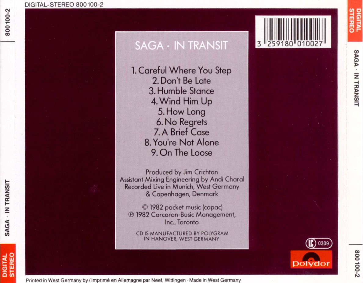 saga  in transit neuauflage b