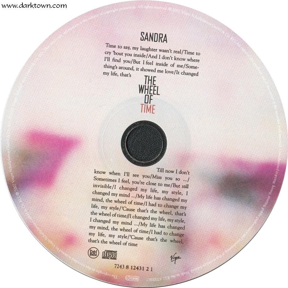 sandra  the wheel of time cd