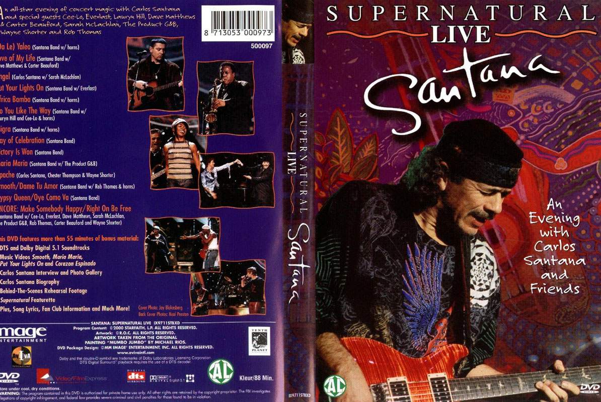 santana  supernatural live Full