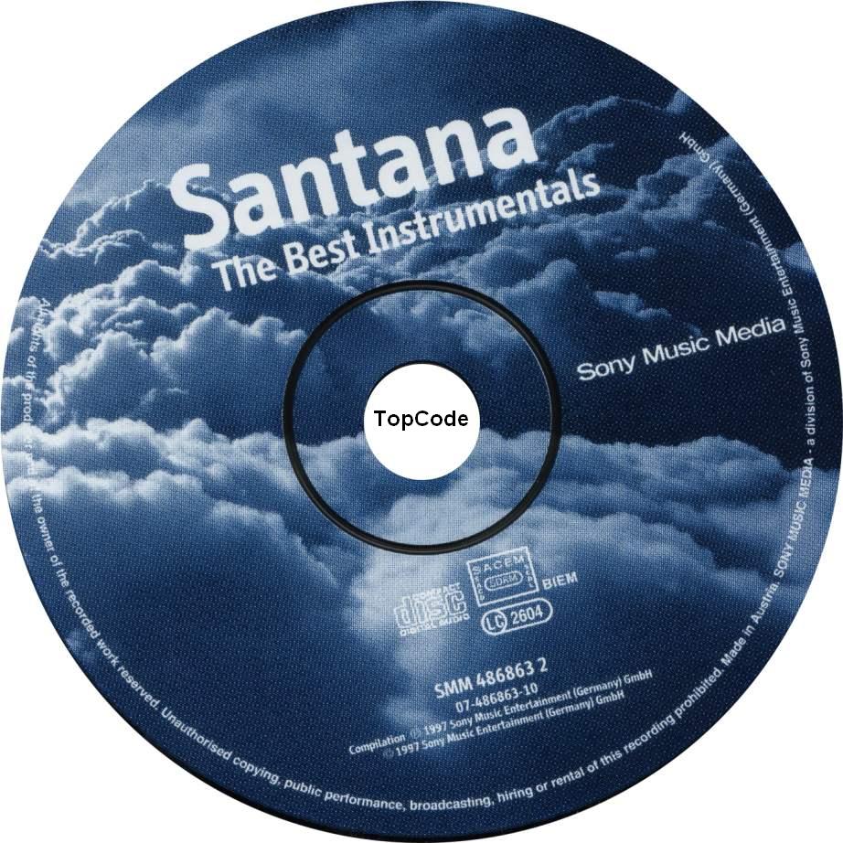 santana  the best instrumentals cd