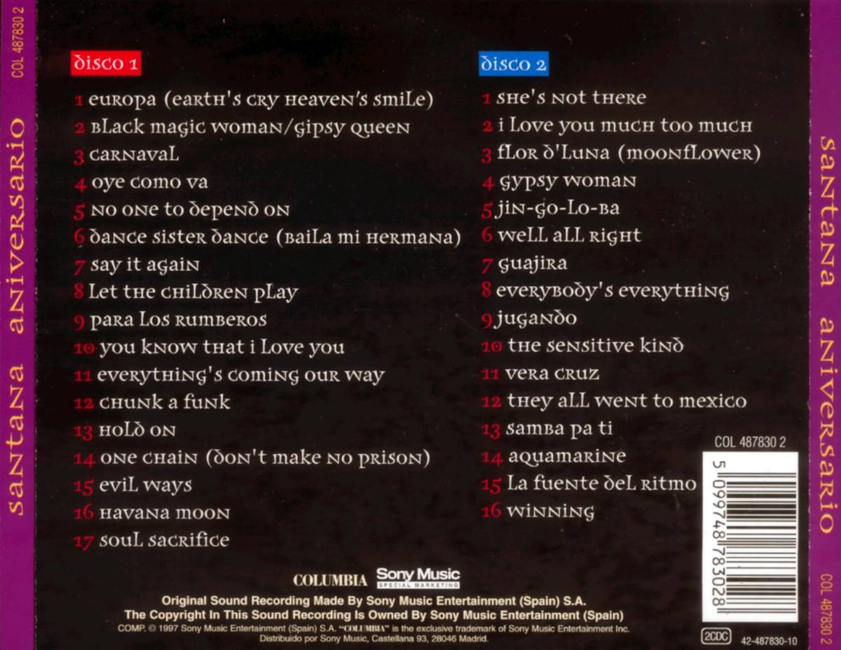 santana aniversario b
