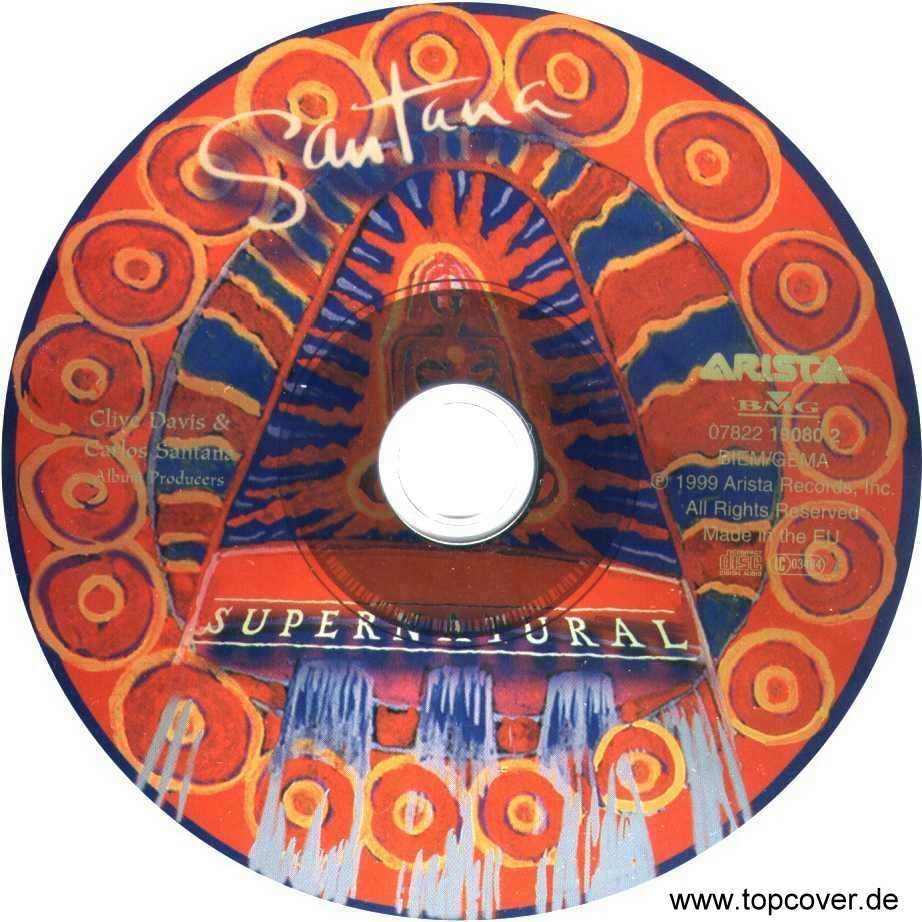 santana supernatural cd