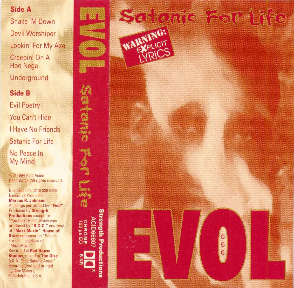 satanic for life evol  