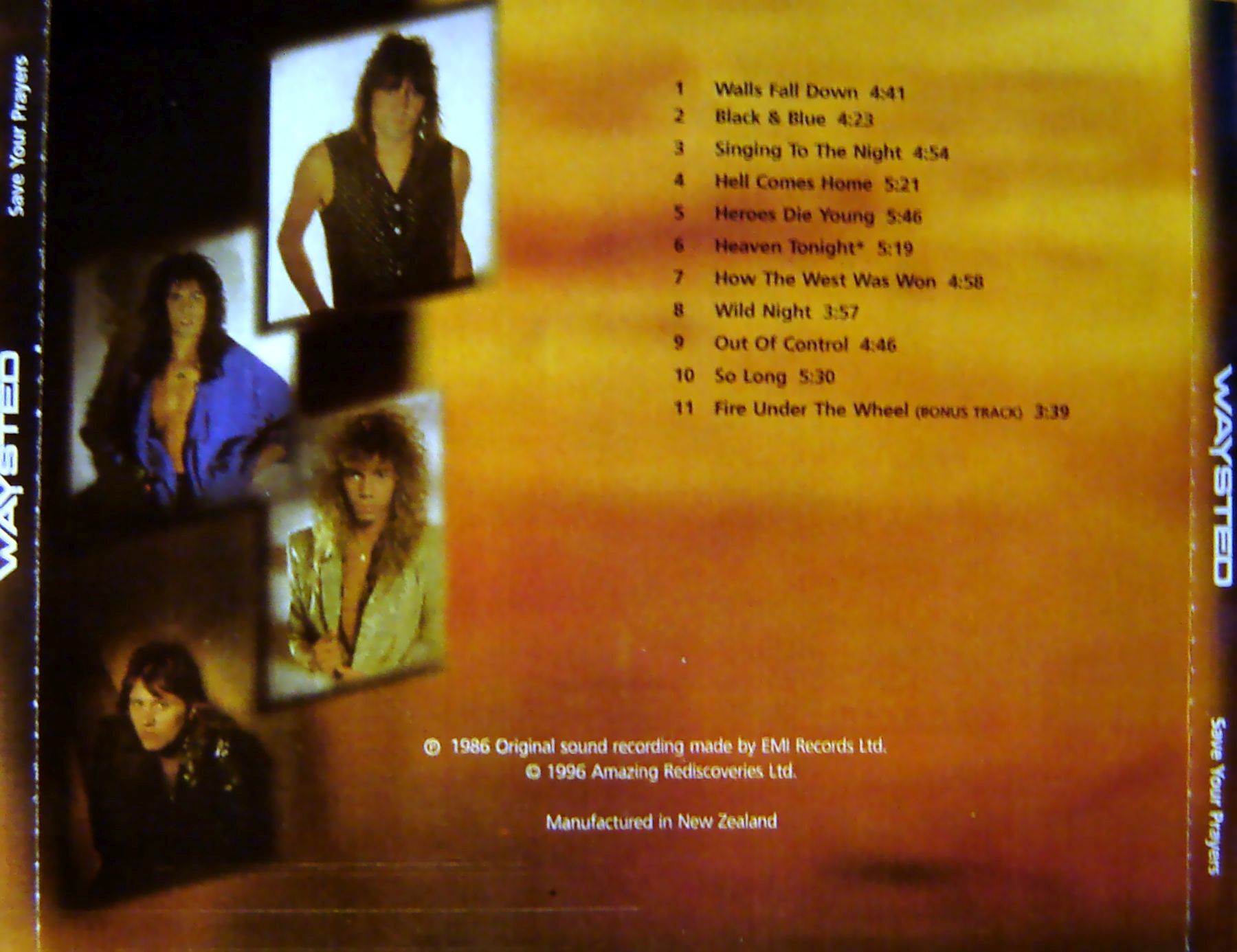 save your prayers waysted 