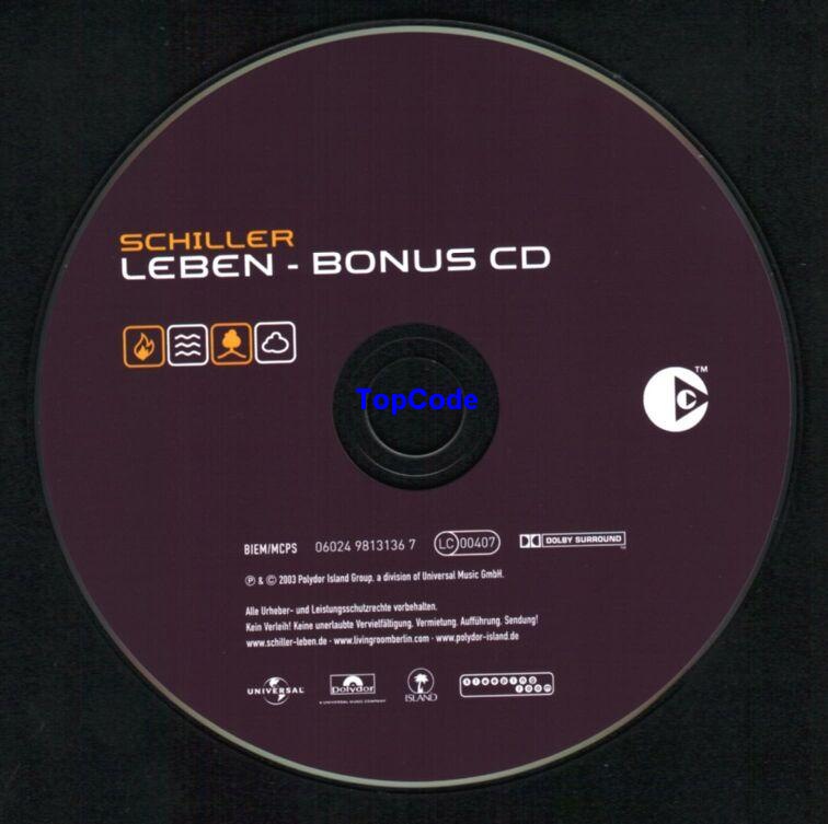 schiller  leben limited edition cd2