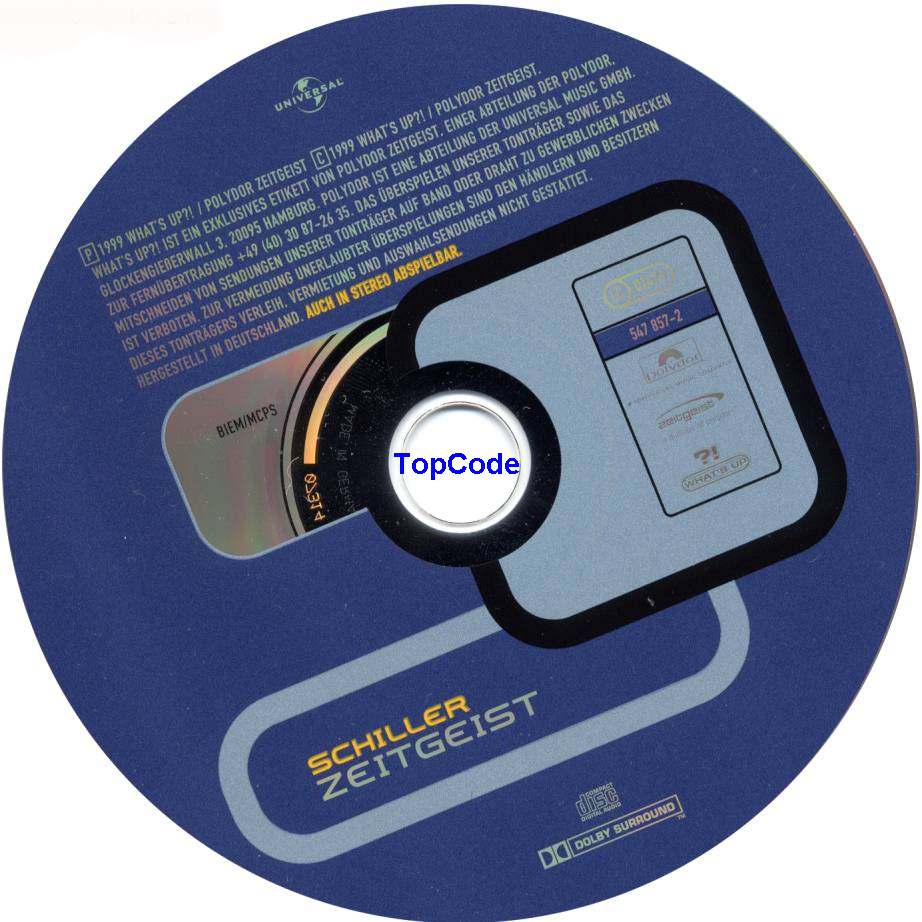 schiller  zeitgeist cd