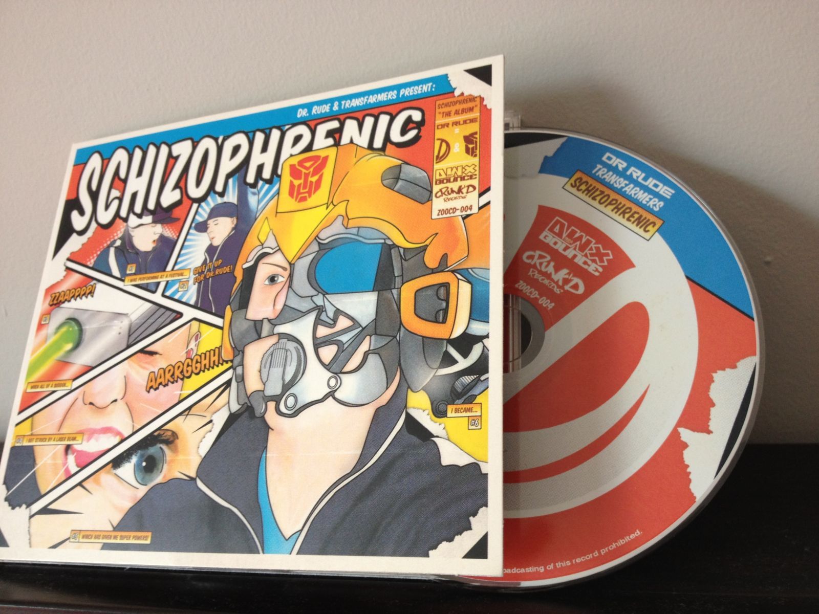 schizophrenic dr rude and transfar  