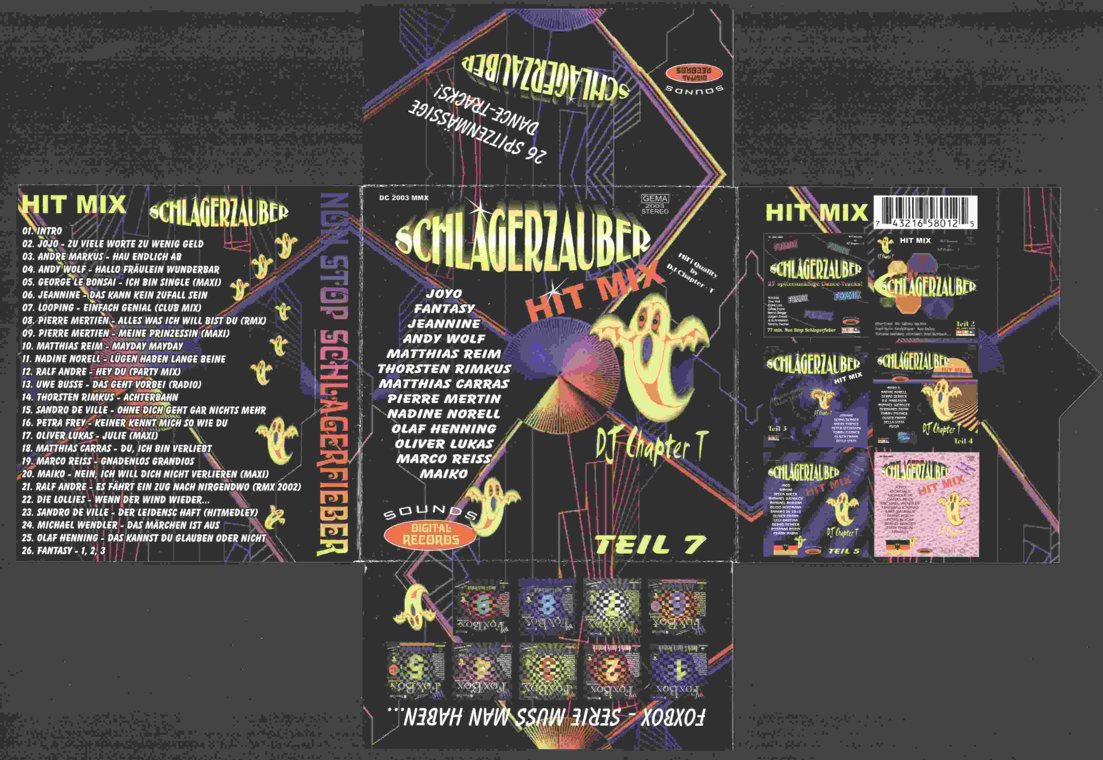 schlagerzauber  hit mix teil 7 ab