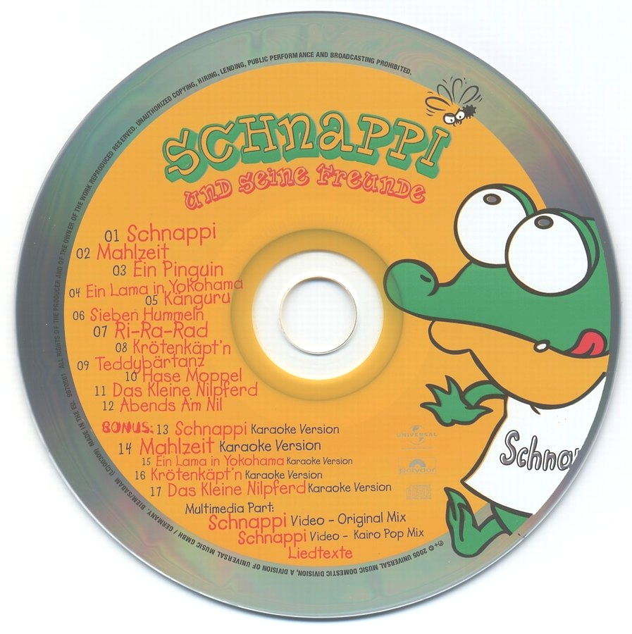 schnappi  schnappi und seine freunde cd