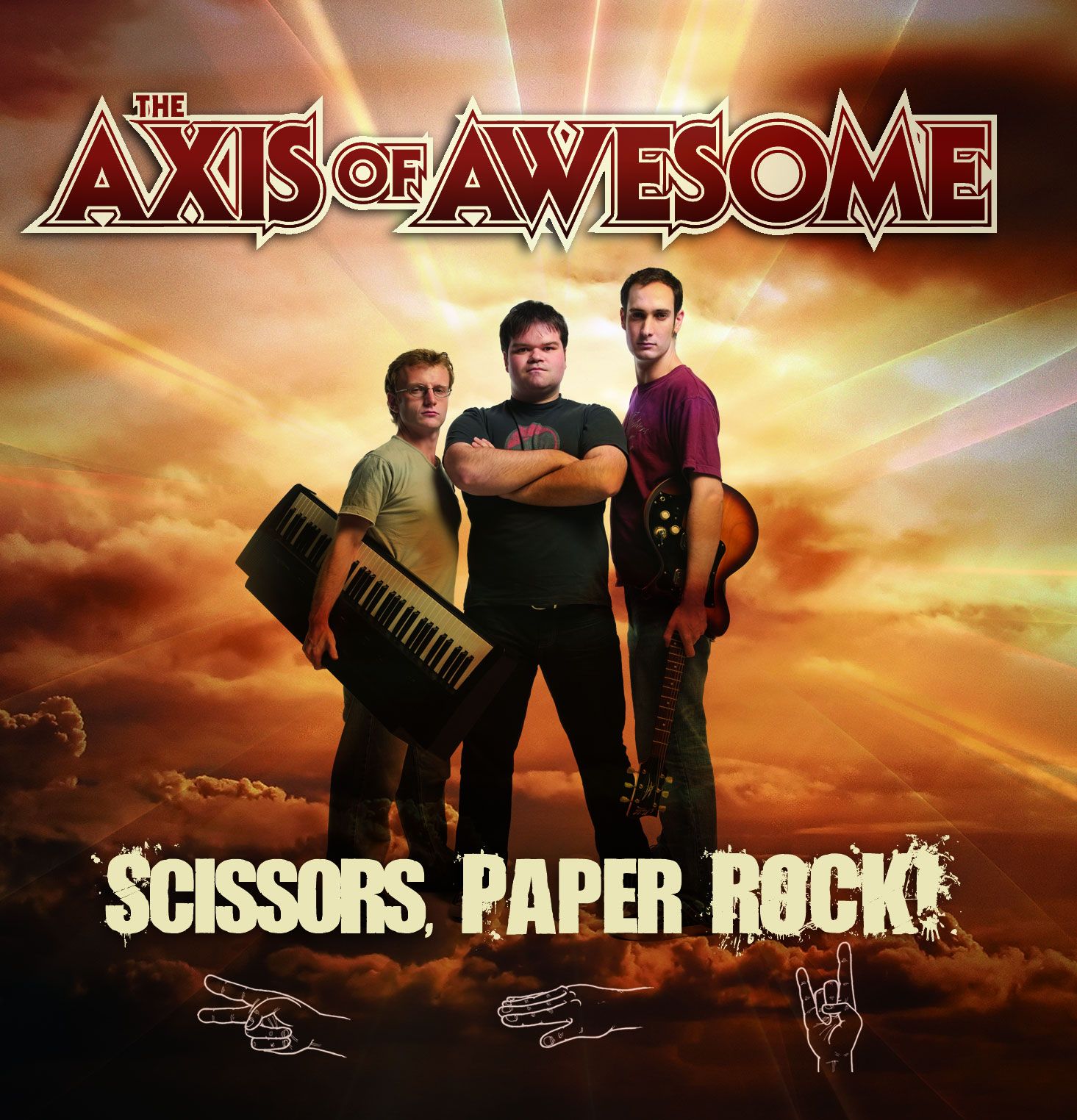 scissors paper rock the axis of awesome 