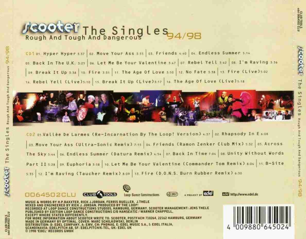 scooter  the singles 94 98 b