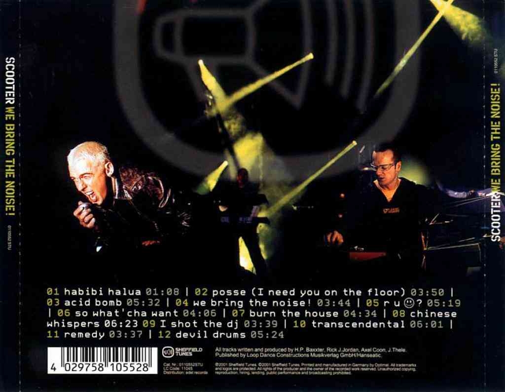 scooter  we bring the noise b