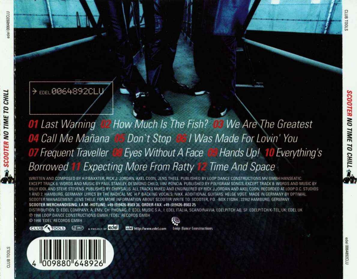 scooter no time to chill b