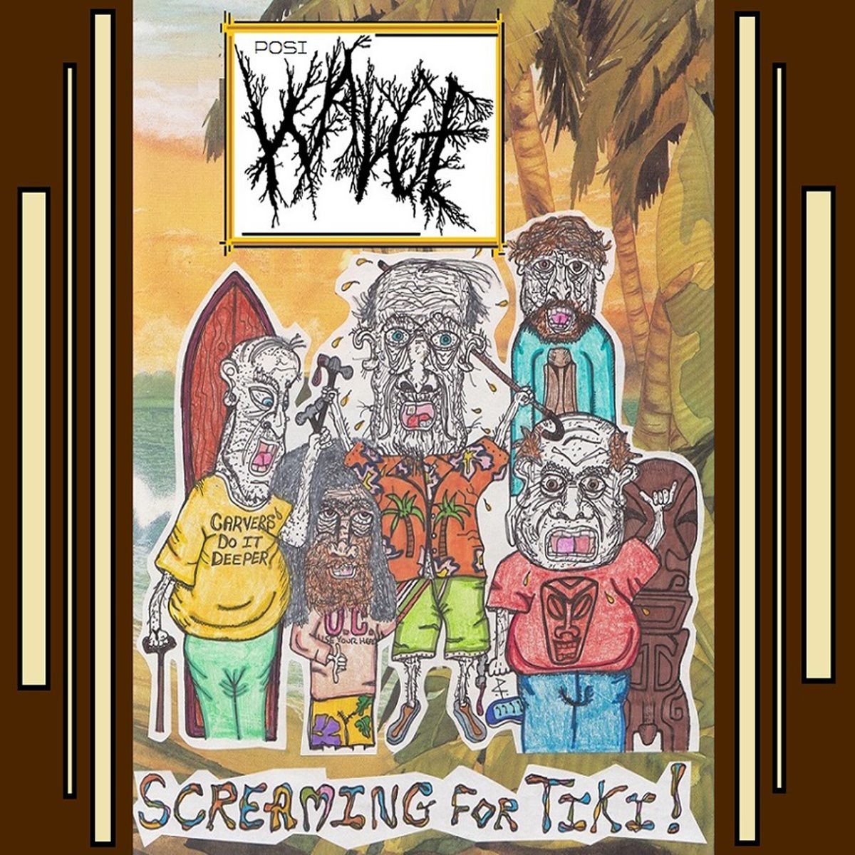 screaming for tiki wadge 