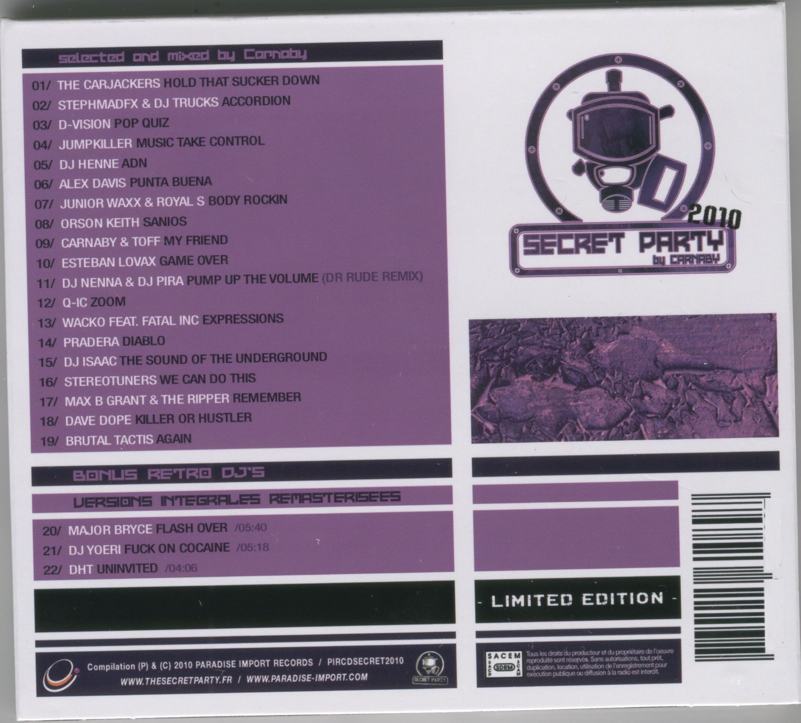 secret party 2010 alex davis  