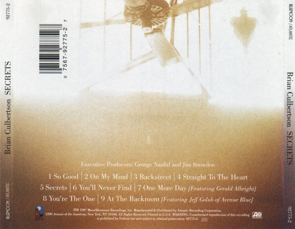 secrets brian culbertson 