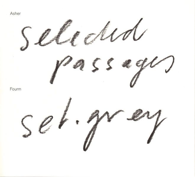 selected passages asher 