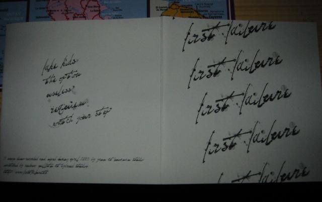 self titled first failure aps vbr 