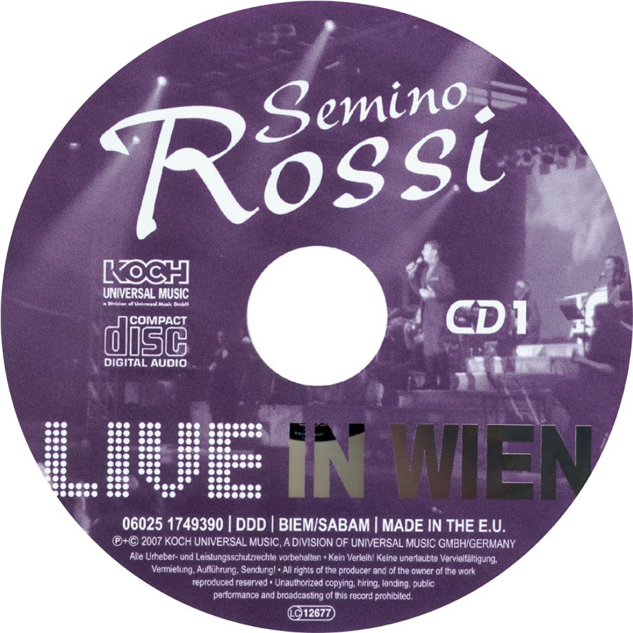 semino rossi  live in wien cd1
