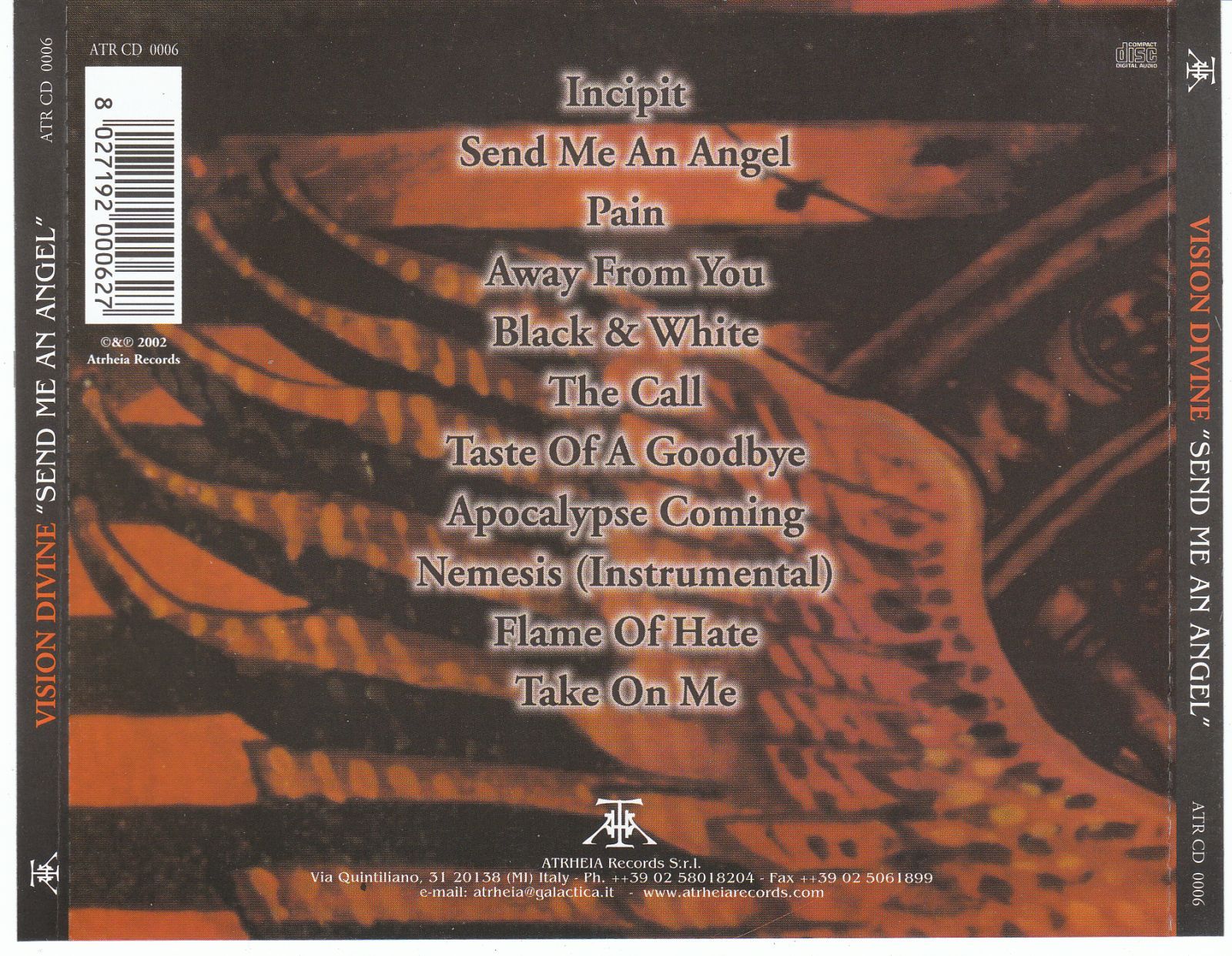 send me an angel vision divine 