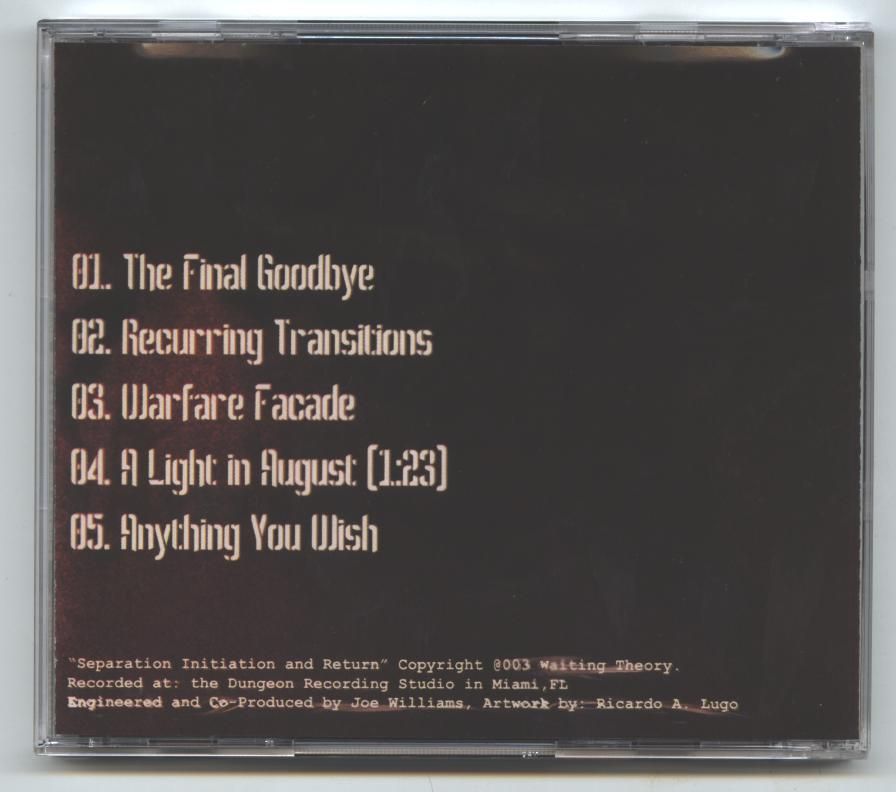 separation initiatio waiting theory aps vbr 