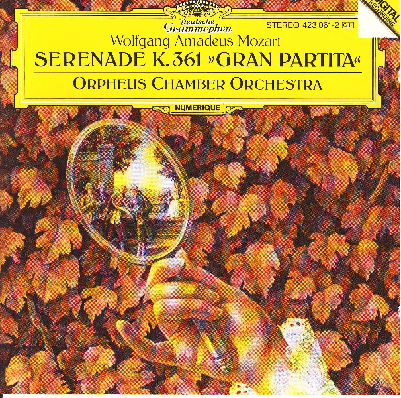 serenade k361 orpheus chamber orch 