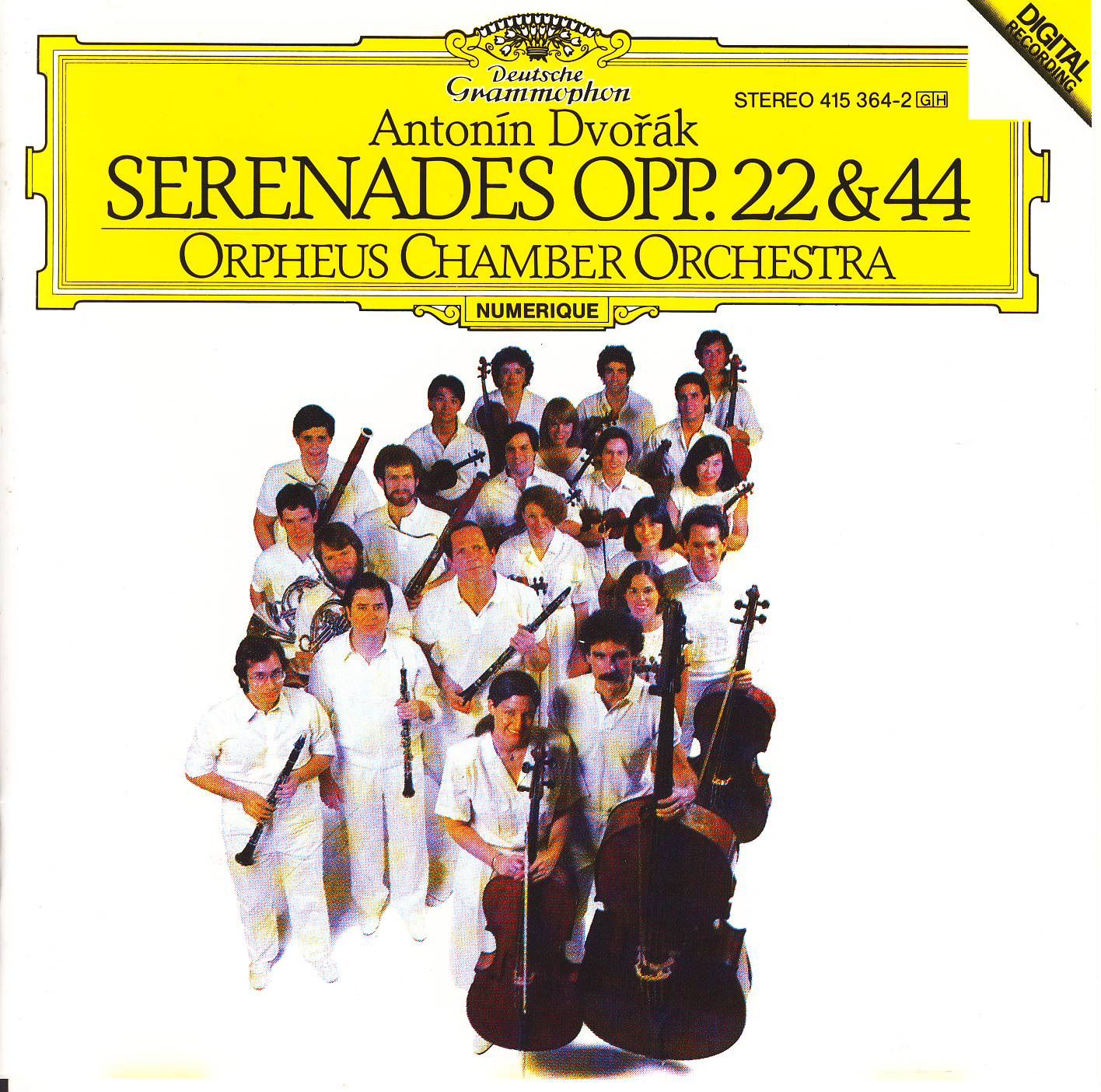 serenades op 22 am orpheus chamber orch 