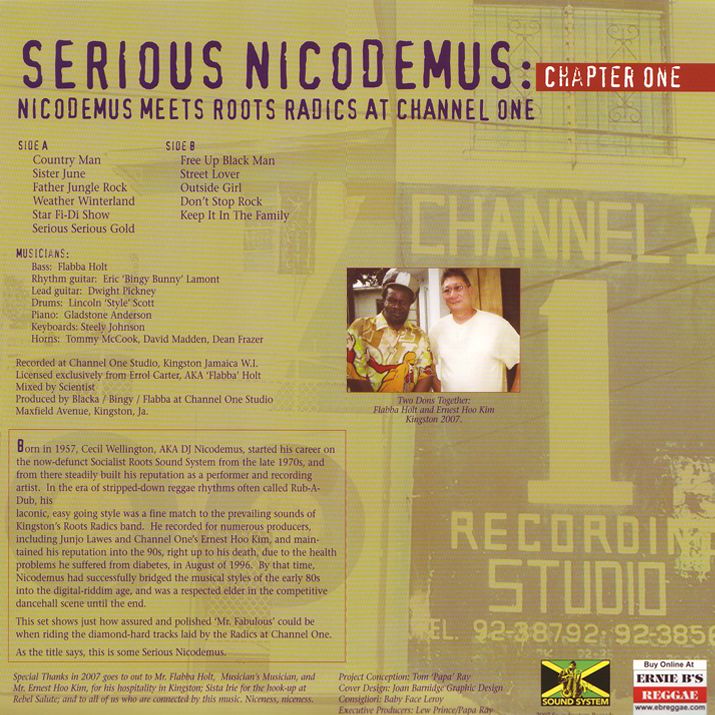 serious nicodemus vo nicodemus 