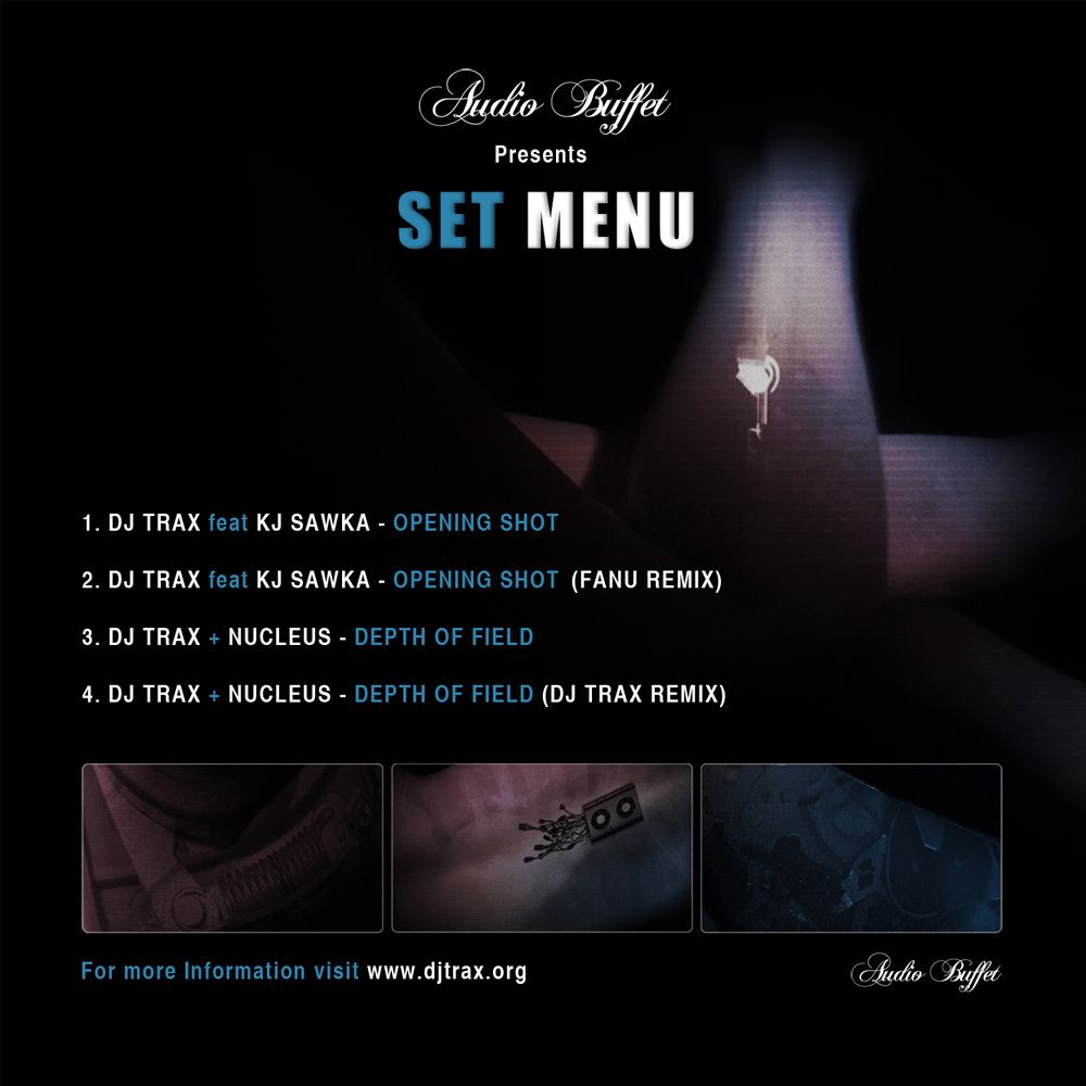 set menu dj trax 