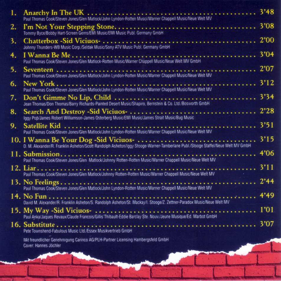 sex pistols  live in concert ab