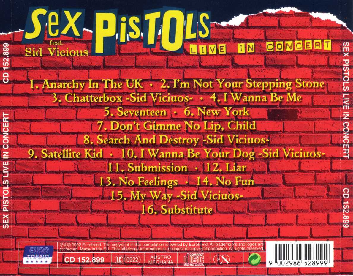 sex pistols  live in concert b