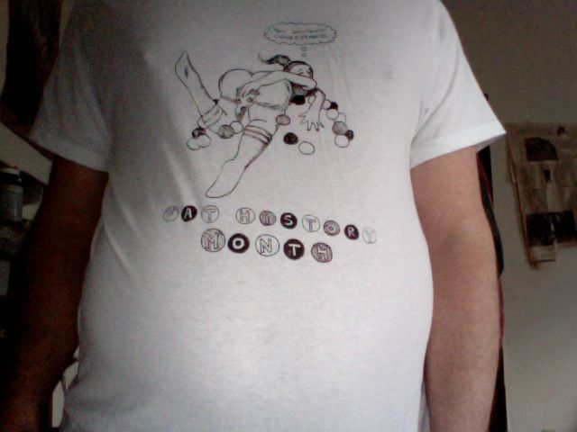 sexy t shirt fat history month 