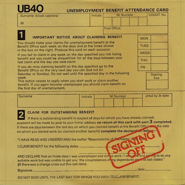 signing off ub40 