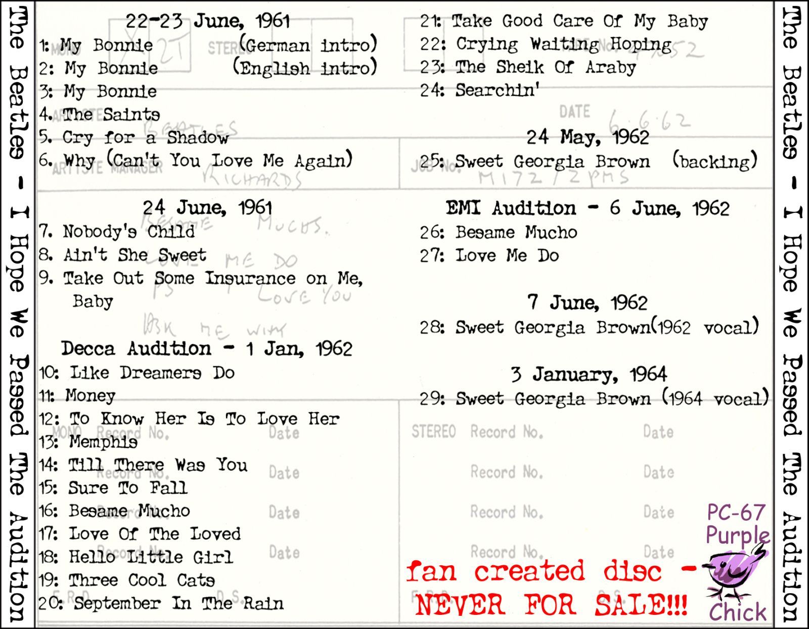 strong before our bi the beatles 