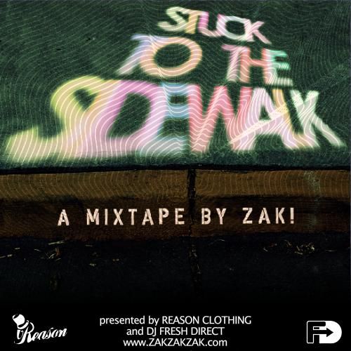 stuck to the sidewal zak  