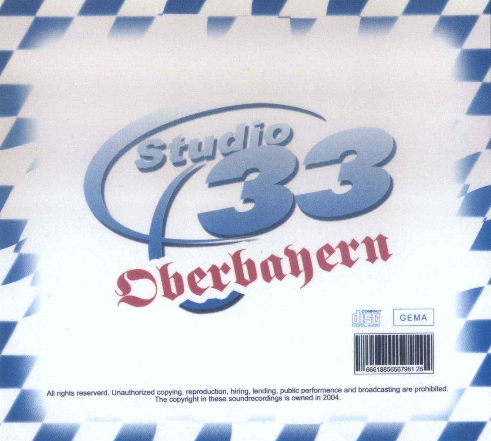 studio 33  oberbayern 2004 ab