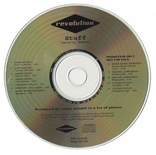 stuff mostly demos agnes gooch 