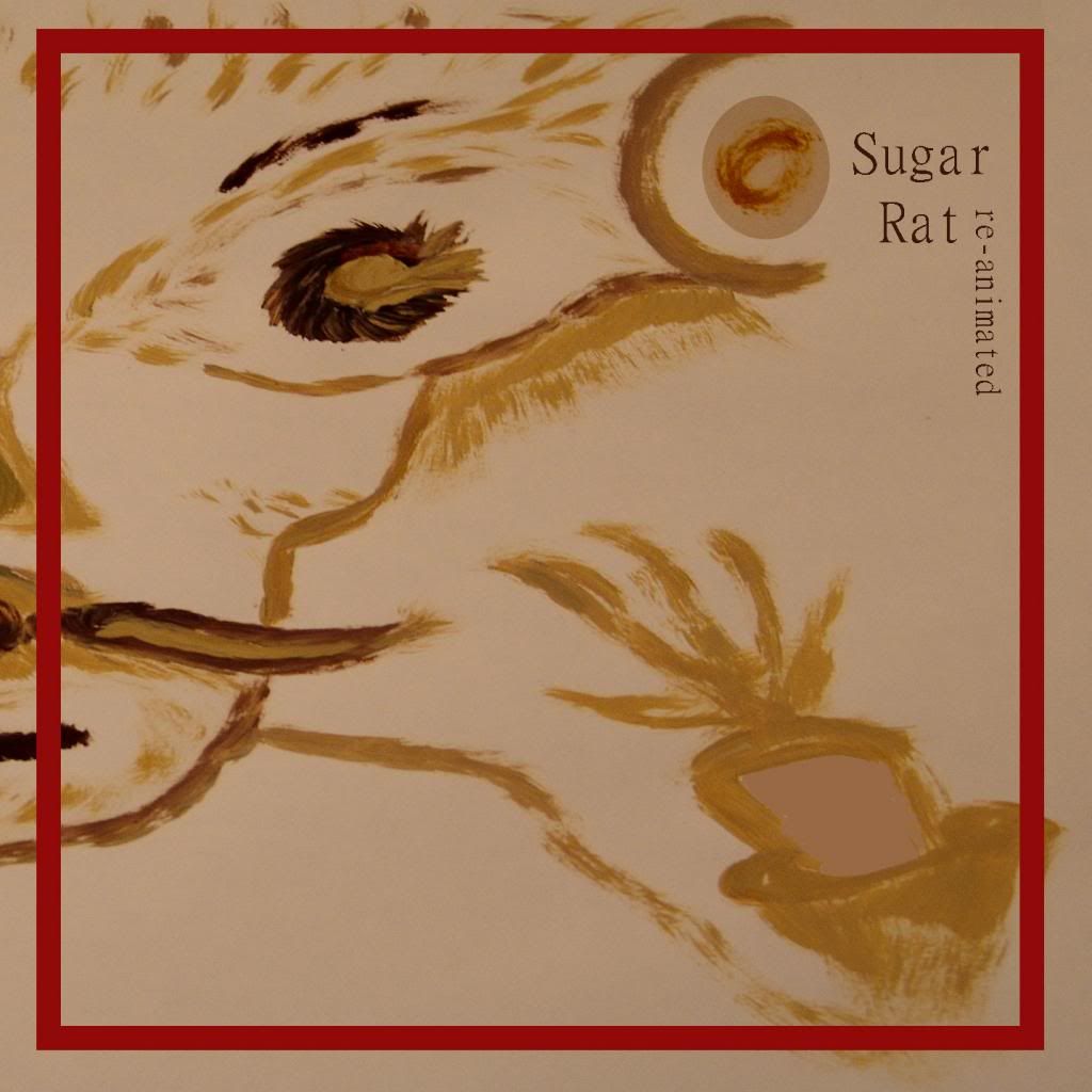 sugar rat re animate plum flower embroide 