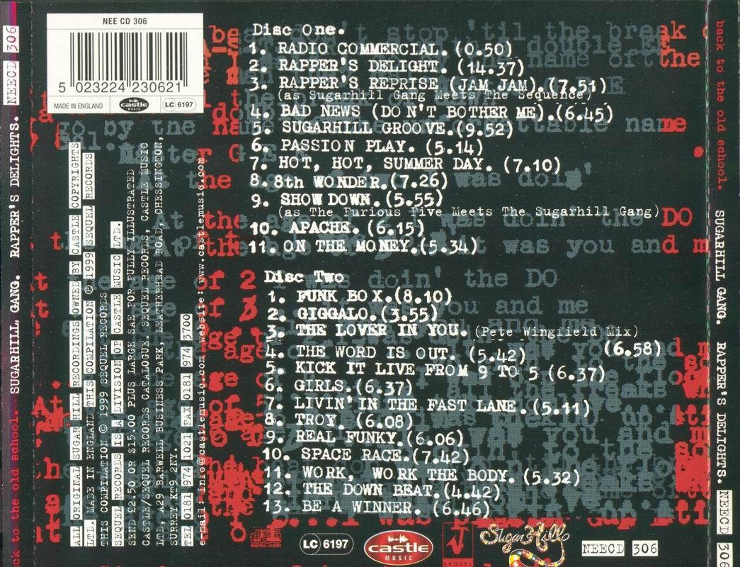 sugarhill gang  rappers delights b