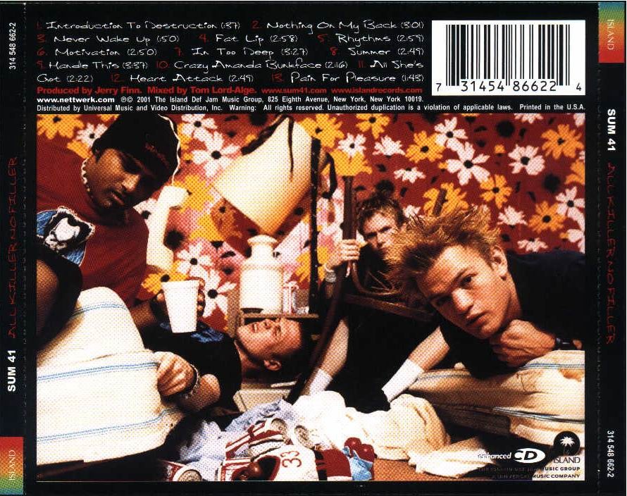 sum41  half hour of power b