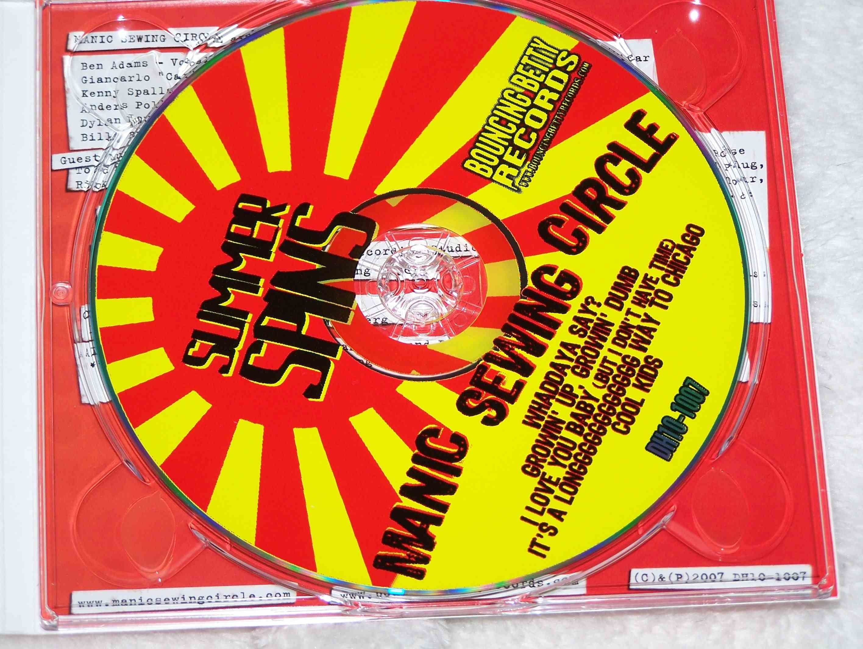 summer spins manic sewing circle  