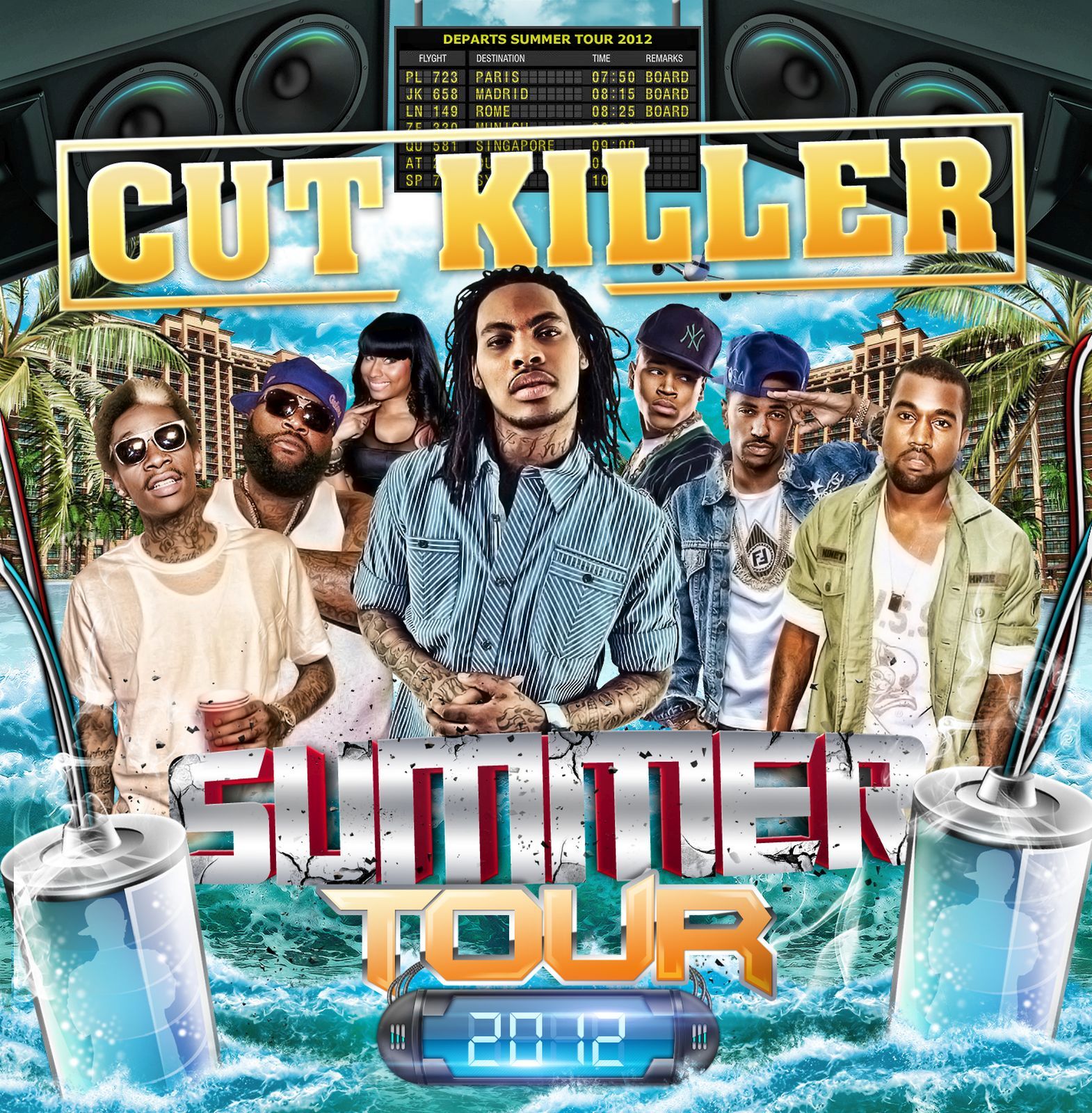 summer tour 2012 dj cut killer  