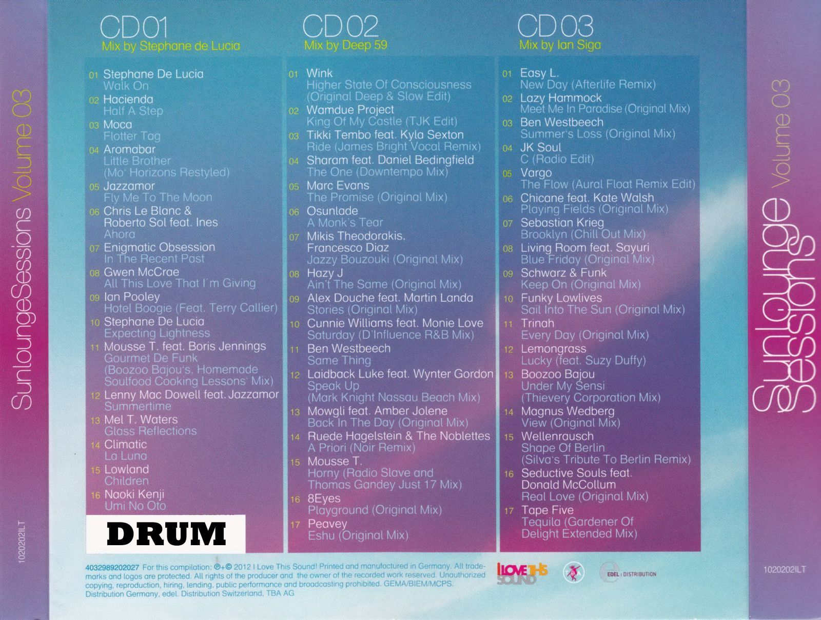 sunlounge sessions v va  