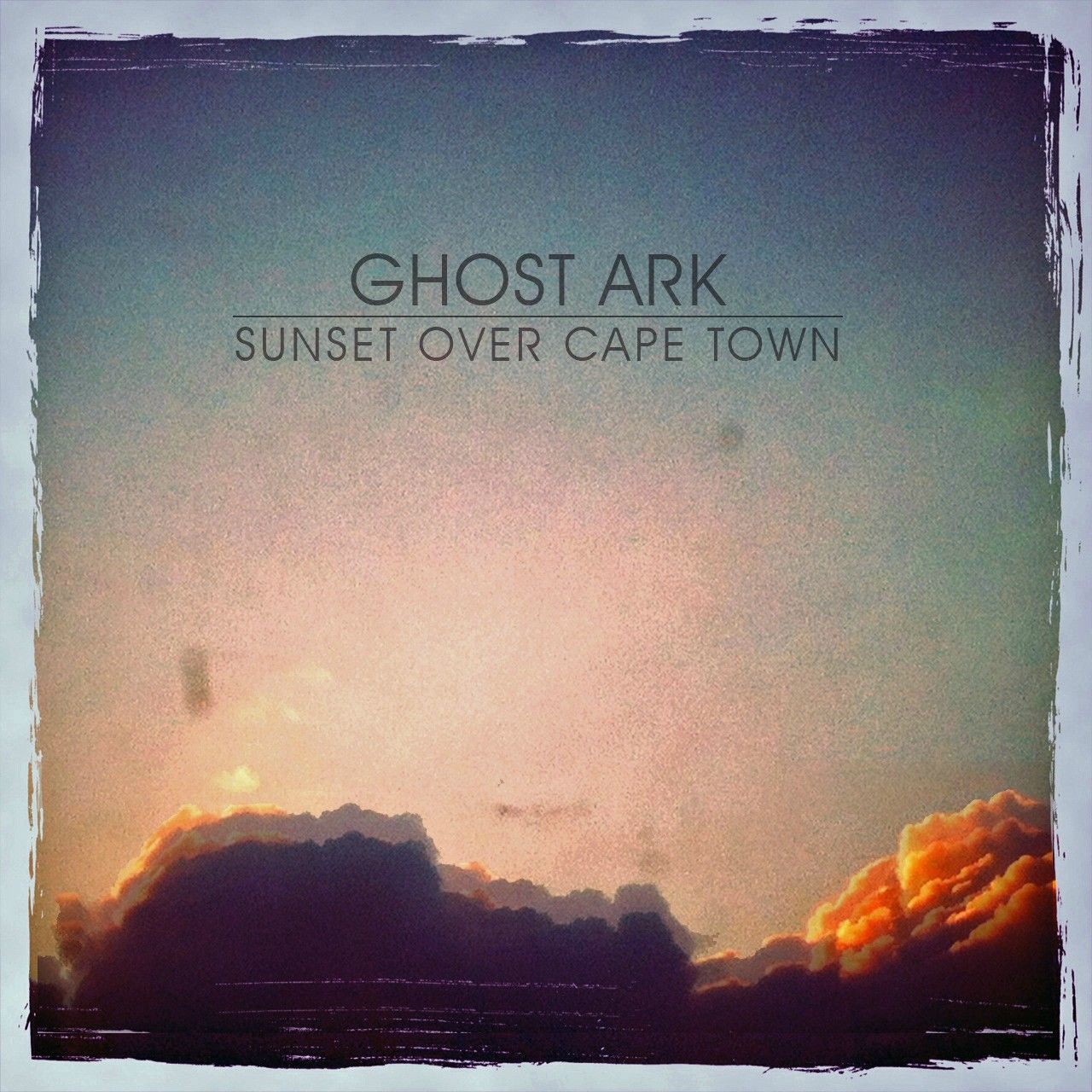 sunset over cape tow ghost ark 