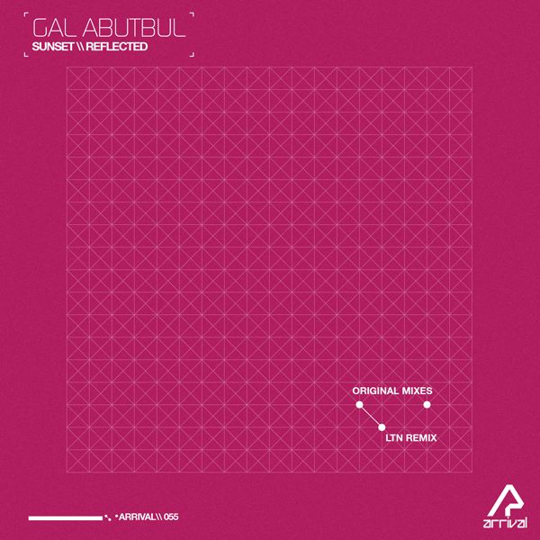 sunset reflected e gal abutbul 