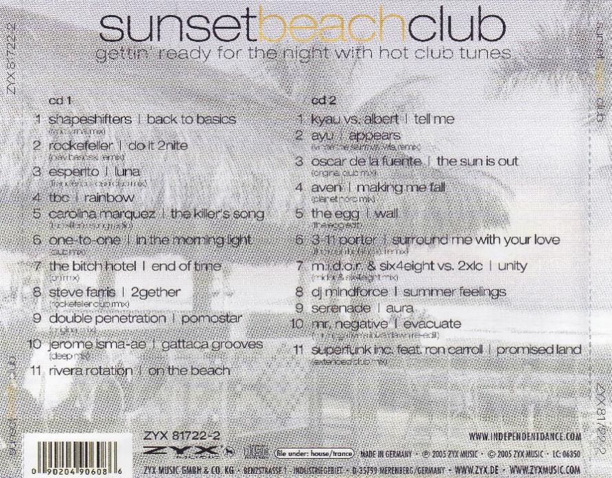 sunset beach club b