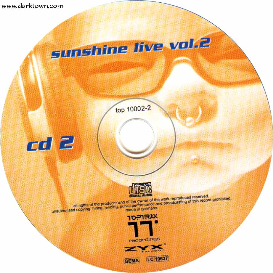 sunshine live  vol02 cd2