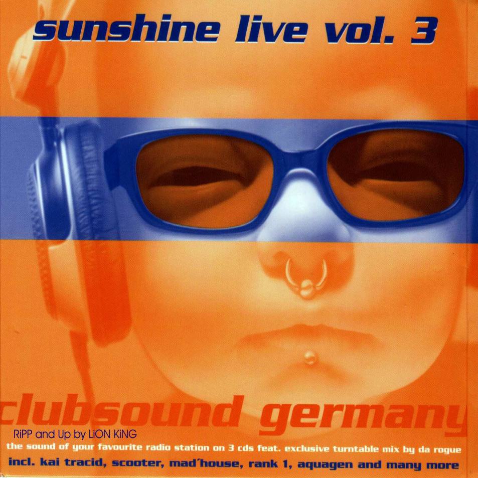 sunshine live  vol03 Front